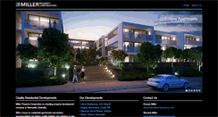 Desktop Screenshot of millerpropertycorp.com